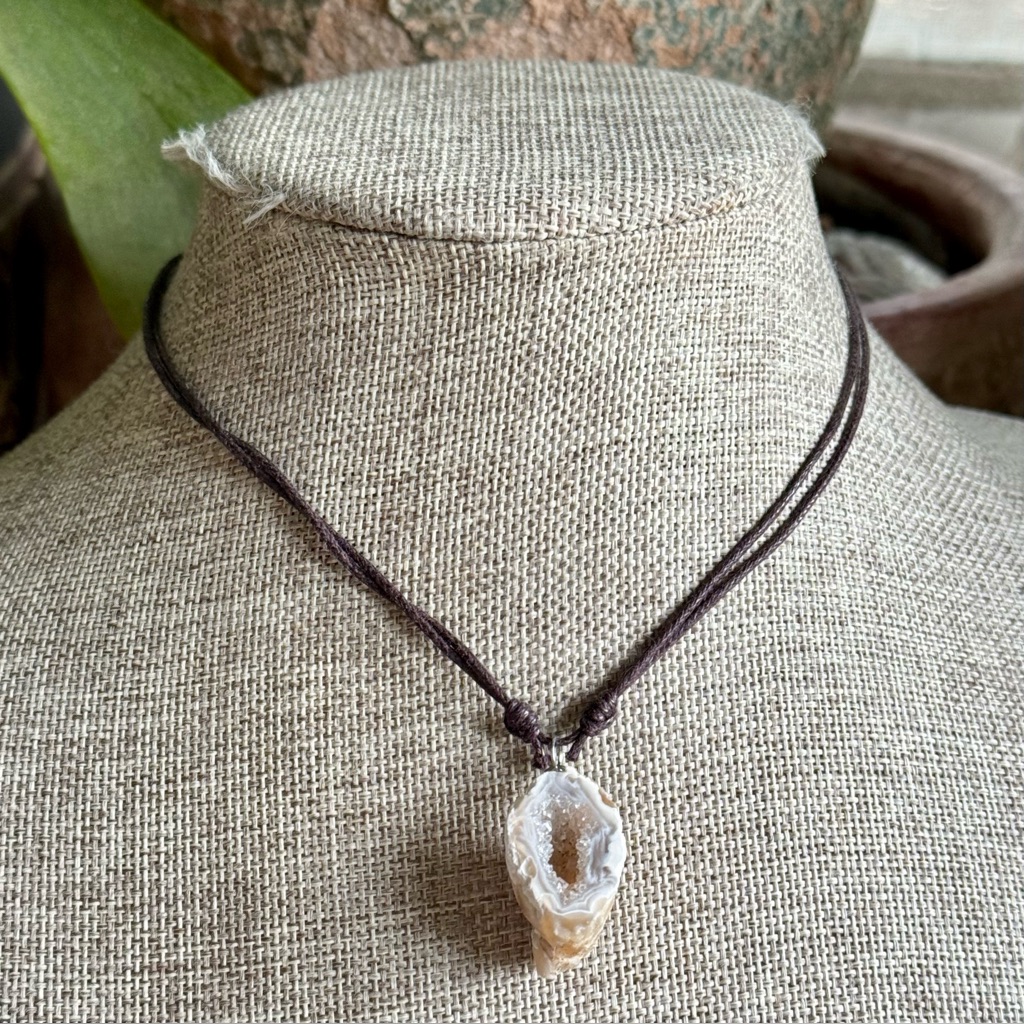 Agate Geode Boho Grunge Choker